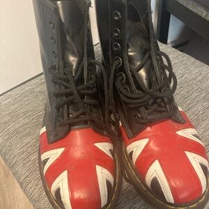 Dr. Martens Union Jack Lace Up Boots
